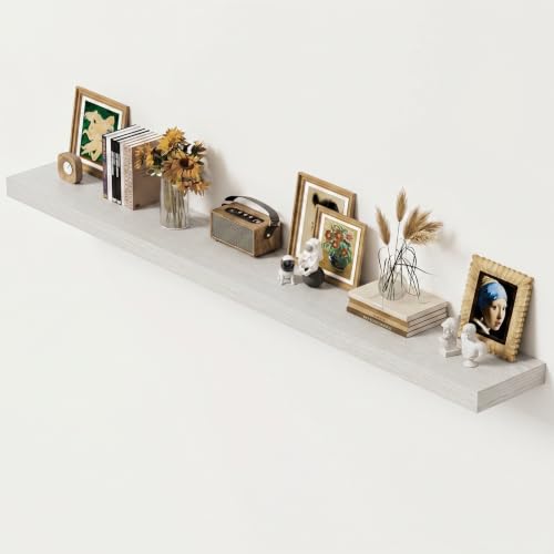 Deep Floating Shelves 72x12” Set of 1