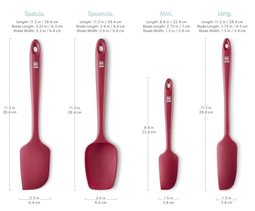 DI ORO Silicone Spatula Set (5 Count)