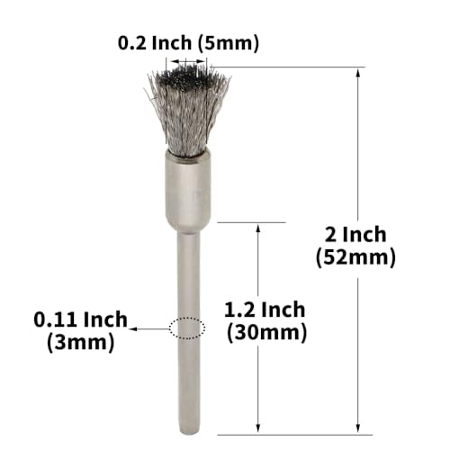60 Piece Wire Brush Set