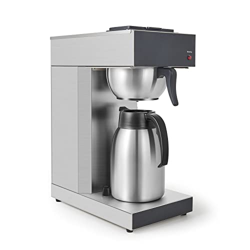 12 Cup Commercial Coffee Maker with 74oz Thermal Carafe