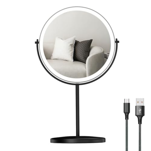 8” Lighted Makeup Mirror