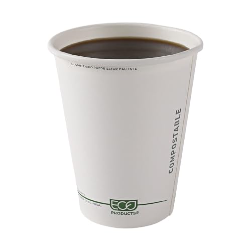GreenStripe Disposable Paper Hot Cups (1000 Count)