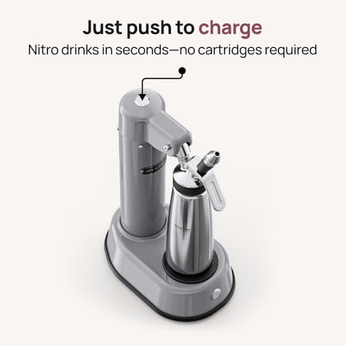 NitroPress DS Electric Nitro Cold Brew Coffee & Cocktail Maker Machine
