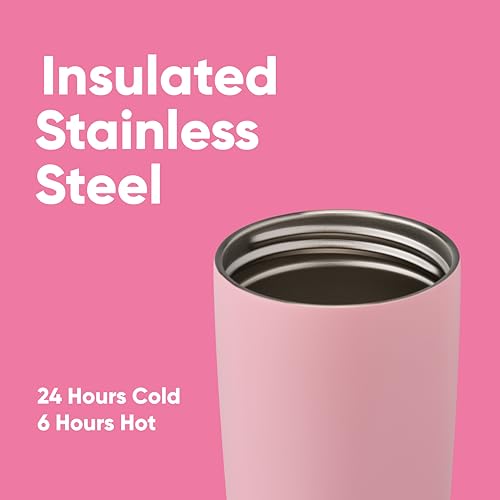 SmoothSip Slider Insulated Stainless Steel Coffee Tumbler