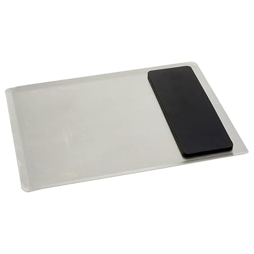 Coffee Grinder Tray with Tamping Mat