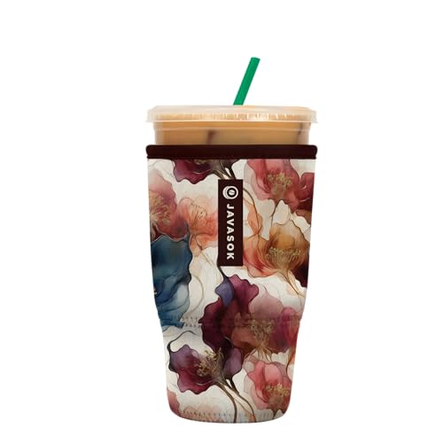 JavaSok Iced Coffee & Cold Soda Insulated Neoprene Cup Sleeve
