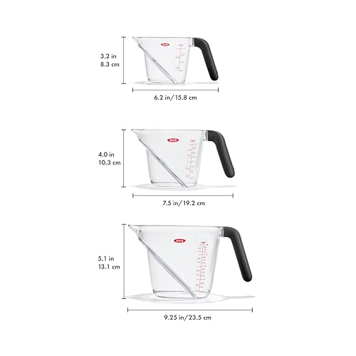 Good Grips Angled Measuring Cups with Markings