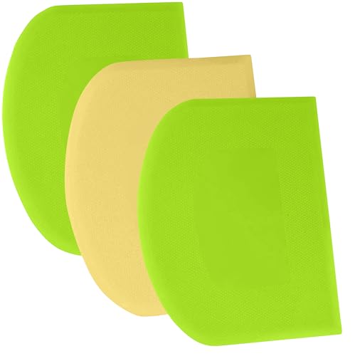 Dough Scraper Bench Scraper (3 Count)