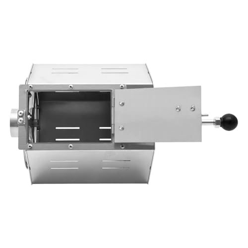 0.66 2.65lb Automatic Coffee Roaster Coffee Bean Roasting Machine Commercial Coffee Gas Roaster with Thermometer & Speed Controller Drum Type Gas Burner Require