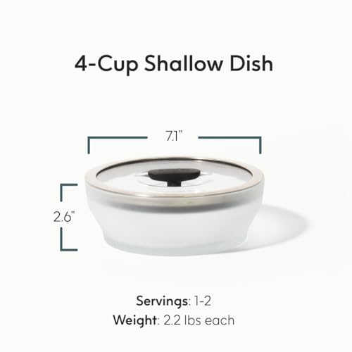 4 Cup Microwave Cookware Glass Container