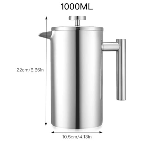 French Press Coffee Maker 34 oz