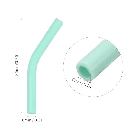4Pcs Silicone Straw Tips (4 Count)