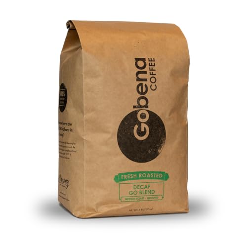 Coffee 5lb Decaf Ground Fresh Roasted (80 Ounce)