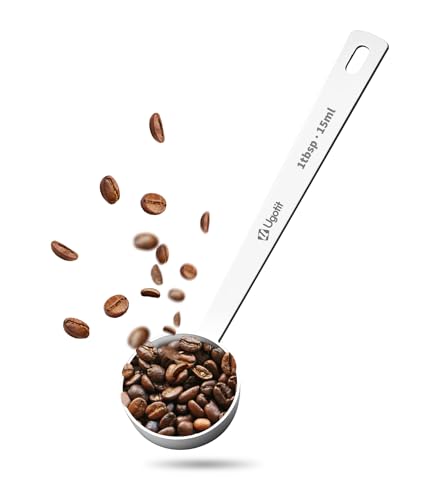 Coffee Scoop 1 Tbsp Long Handled 304 Stainless Steel Measuring Spoon for Coffee