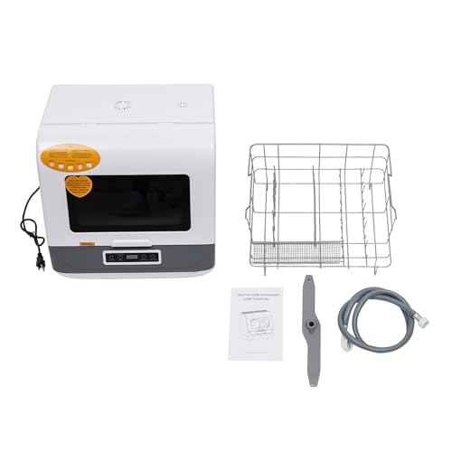800W Portable Countertop Dishwasher