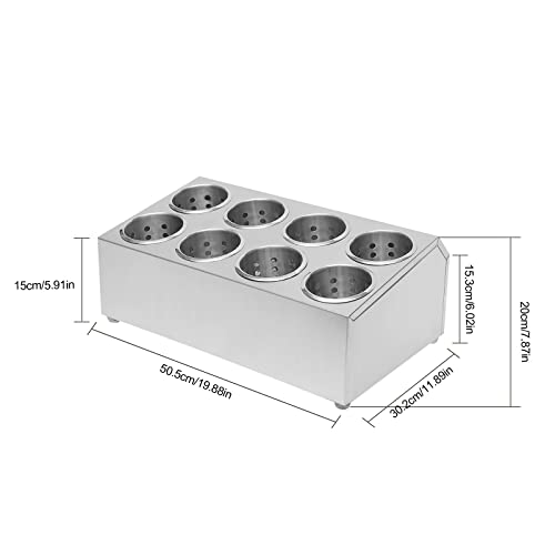 Stainless Steel Flatware Utensil Holder