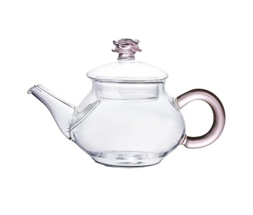Mini Tea Pot Glass Teapot Small Tea Kettle for One person use