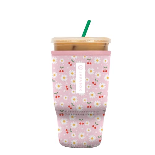 JavaSok Iced Coffee & Cold Soda Insulated Neoprene Cup Sleeve