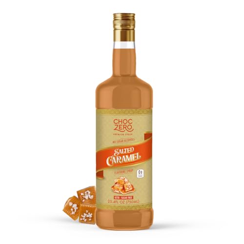Sugar Free Salted Caramel Coffee Syrup (25.4 Fl Oz)