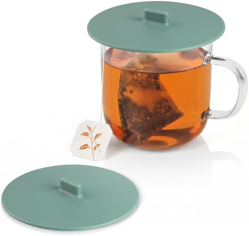 Silicone Cup Covers for Drinks (2 Count)