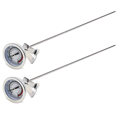 15“ turkey fryer thermometer with pot clip (2 Count)