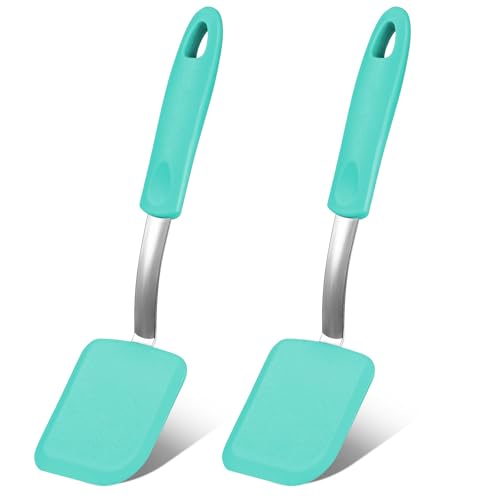 2 Pcs Mini Silicone Cookie Brownie Spatula (2 Count)