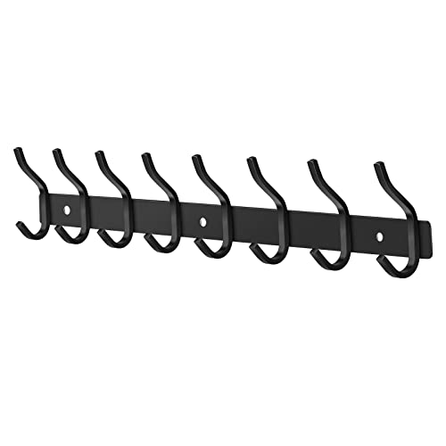 23 Inch Coat Rack Wall Mount with 8 Hooks
