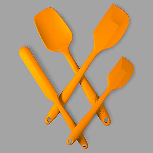 4 Piece Silicone Spatula Set (4 Count)