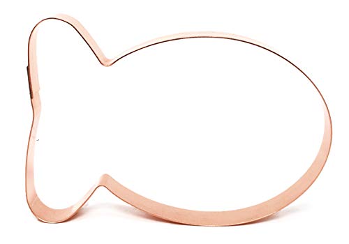 Large Goldfish Cookie Cutter 5.5 Inch Handmade Copper Made in USA