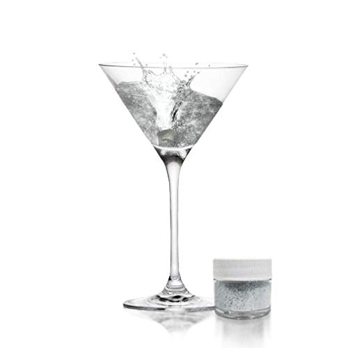 White BREW GLITTER Edible Glitter For Drinks