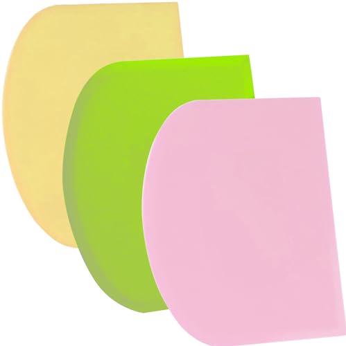 Dough Scraper Bench Scraper (3 Count)