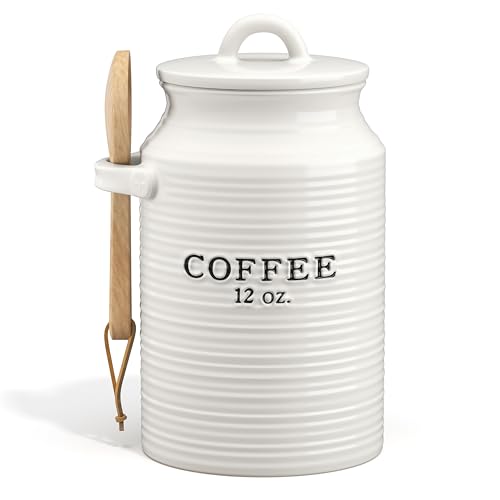 Ceramic Coffee Canister for Kitchen Counter