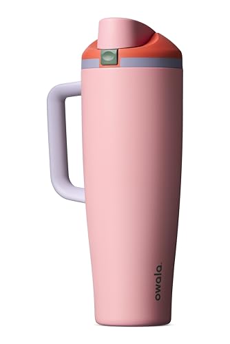 FreeSip Tumbler Stainless Steel Water Bottle 40 oz Sugar High