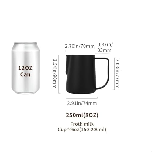 Milk Frothing Pitcher 250ml