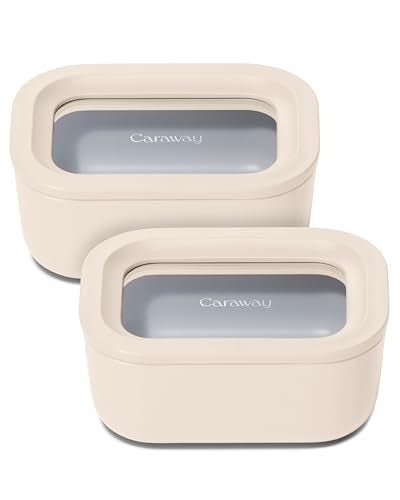 2 Piece Glass Food Storage Container Set (2 Count)