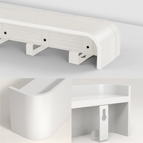 Wall Mounted Coat Rack with Shelf
