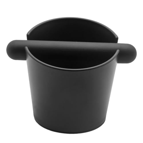 5 inch Coffee Knock Box Espresso Knock Box with a longer detachable Knocking Rod Shock