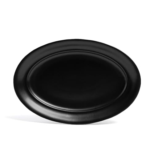 over&back Rim Stoneware Serving Platter