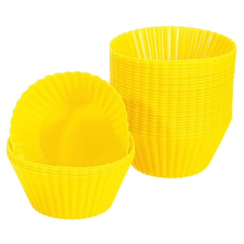 36Pcs Silicone Cupcake Liners (36 Count)