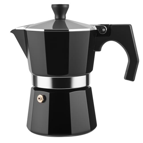 3 Cup Stovetop Espresso Maker Aluminium Moka Pot Percolator