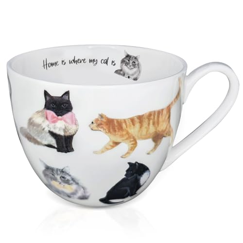 Cute Cat Mugs for Daily Coffee and Tea