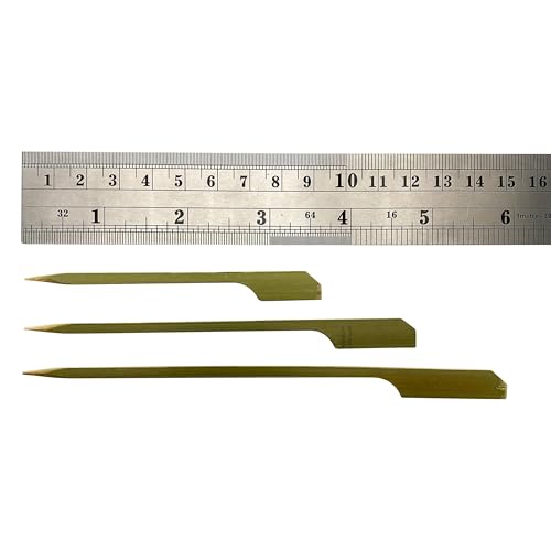 1000 Count KingSeal Natural Green Bamboo Wood Paddle Picks
