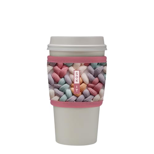 HotSok Coffee & Tea Reusable Insulated Neoprene Cup Sleeve