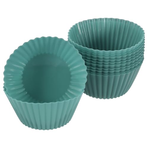 12Pcs Silicone Cupcake Liners