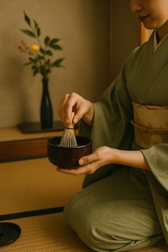 Japanese Traditional Handcrafted Matcha Chawan Tea Bowl Cup Ceremony Tableware Pottery
