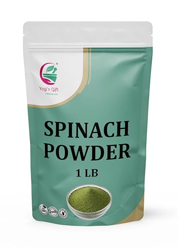 Yogi's Gift® Spinach Powder 1 lb Finely Ground Leaf Powder Smooth Blending (16 Ounce)