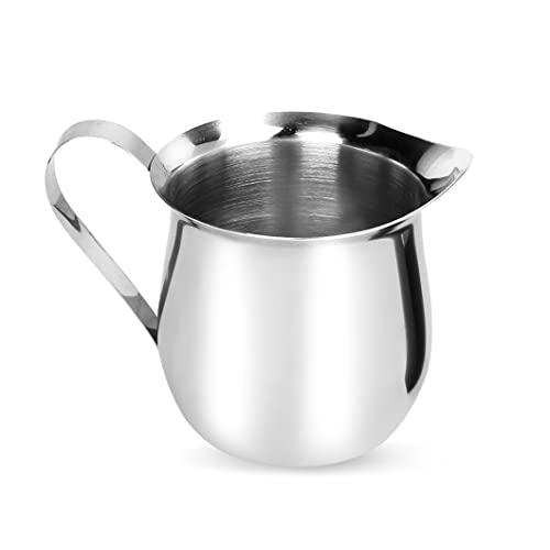 2.5 oz Milk Frothing Pitcher Stainless Steel Small Bell
