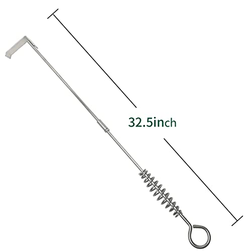 32.5" BBQ Ash Tool Poker Rake