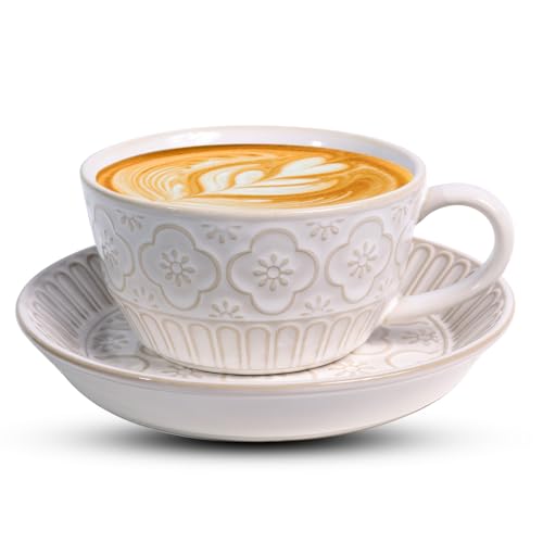 Latte Cup with Saucer