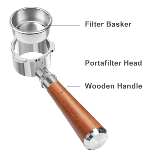 51mm Bottomless Portafilter 3 Ears Fits for CASABREWS CM5418